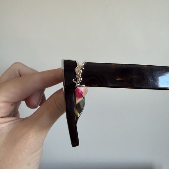 Yves Saint Laurent Women\'s SLM40FN 55mm Square Frame Sunglasses main image 14